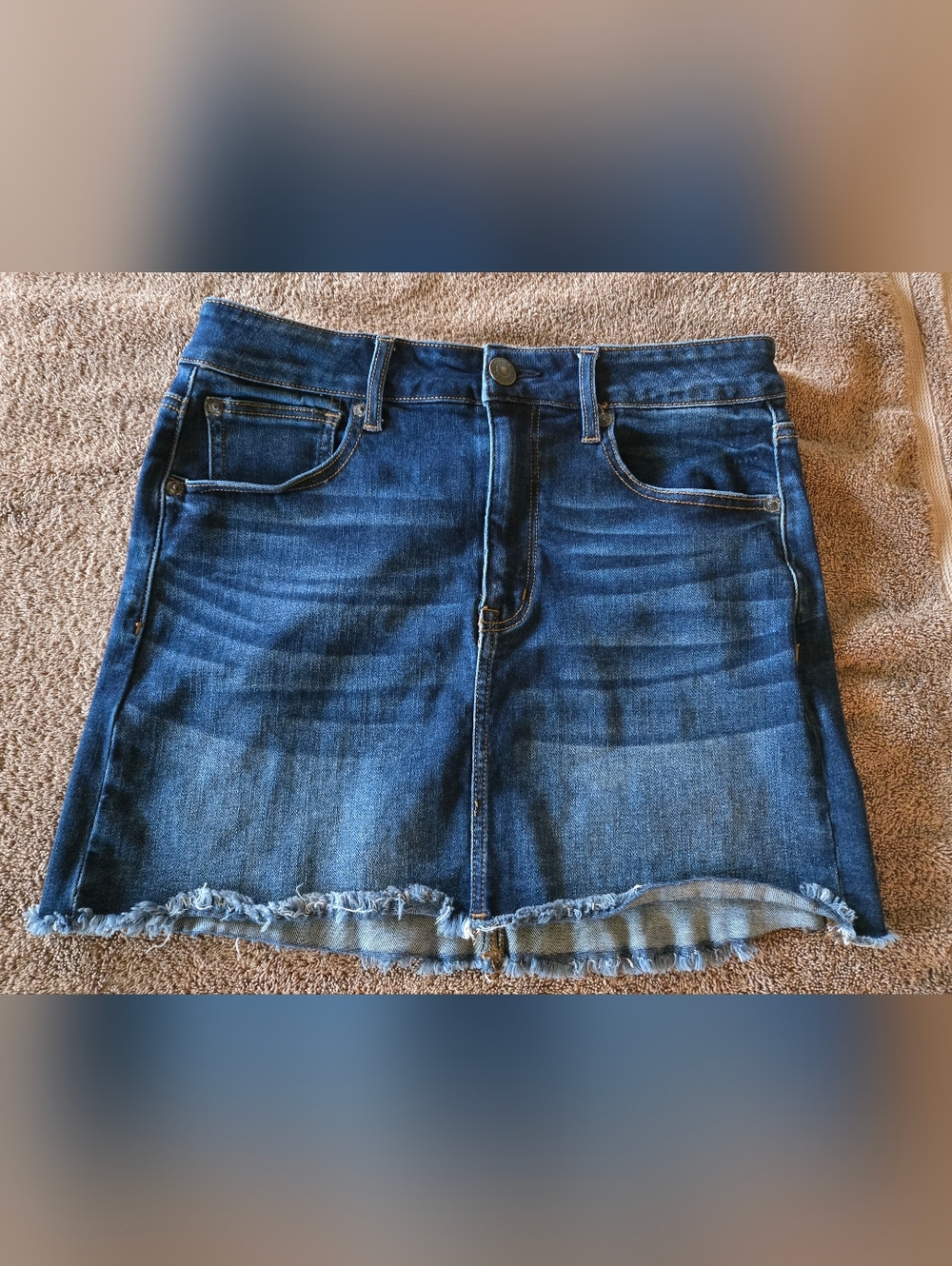American Eagle Denim Mini Skirt. High Rise. Size 12